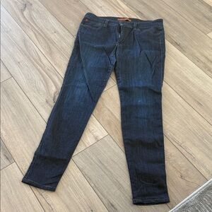 Joe's Jeans Straight-Leg Jeans in Dark Blue